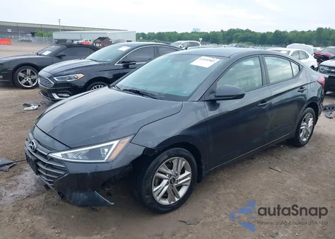 2020 Hyundai Elantra Sel z USA, uszkodzony, nr VIN 5NPD84LF4LH564792